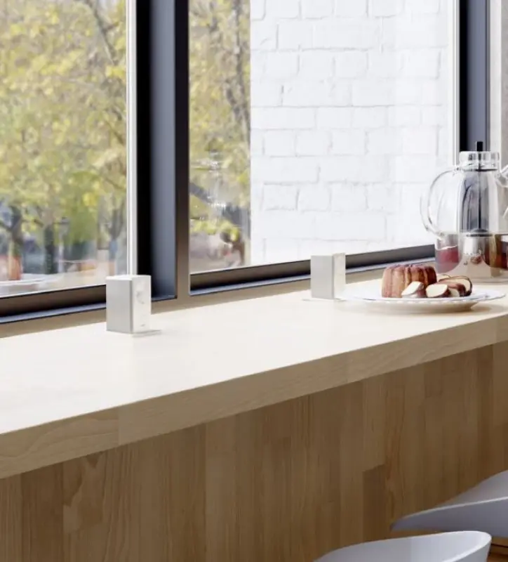 Indux Push разтегаем бял щепсел с заземяване с 1xUSB A и 1xUSB C с неръждаема стомана капак 1208957929