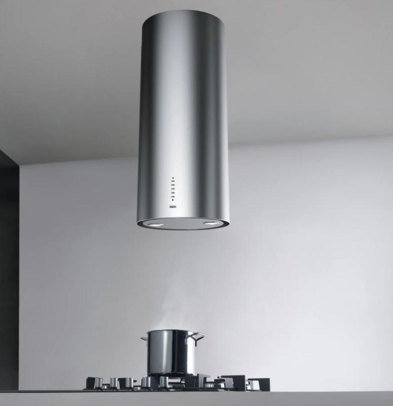 Franke Mythos Tube висящ аспиратор от неръждаема стомана за таванен монтаж, диаметър 37 см, 335.0588.221