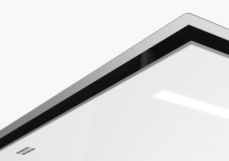 Франке Mythos таванен аспиратор бяло стъкло 90см 350.0679.883