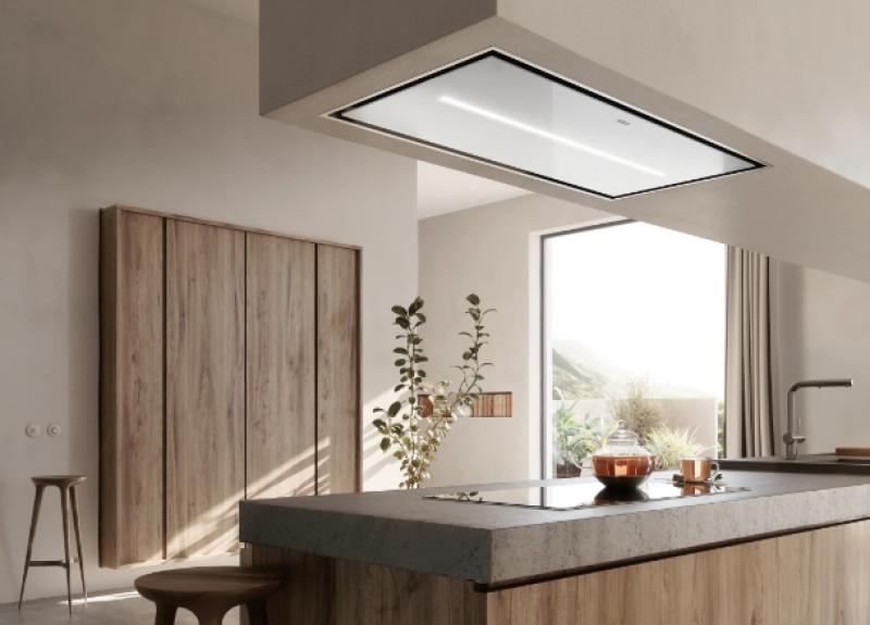 Franke Mythos Air Hub D таванна аспиратор бял стъкло 120 см 350.0679.885