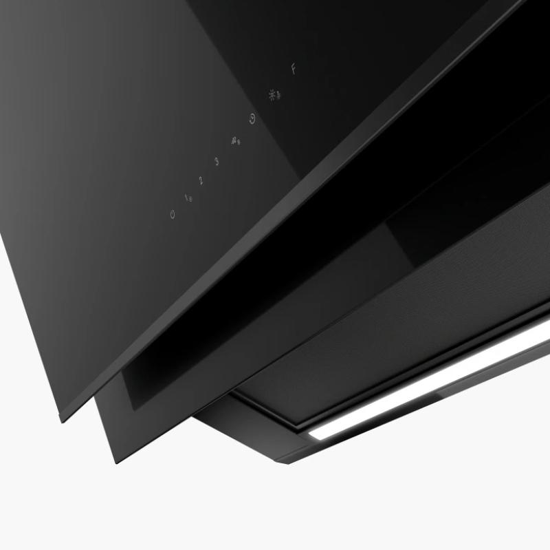 Франке Mythos Pro стенен модел черно стъкло абсорбатор 90см 330.0682.353