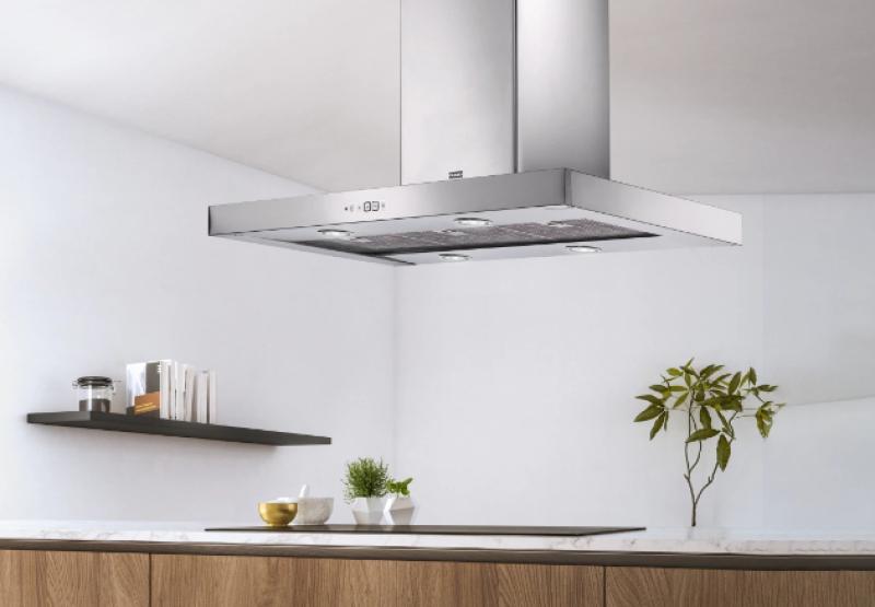 Franke Mythos Tale островен аспиратор от неръждаема стомана 90 см 325.0552.774