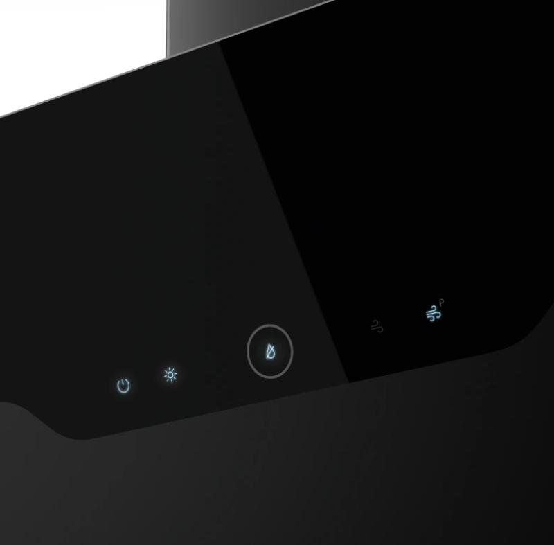 Franke Maris Drip Free стенен модел матово черно аспиратор 90см 330.0657.418