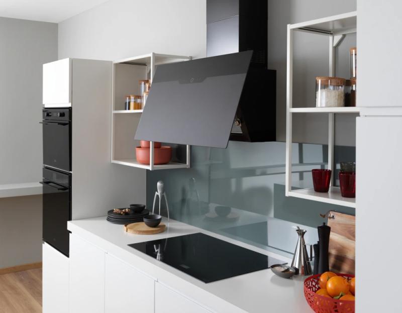 Franke Maris Drip Free стенен модел матово черно аспиратор 90см 330.0657.418