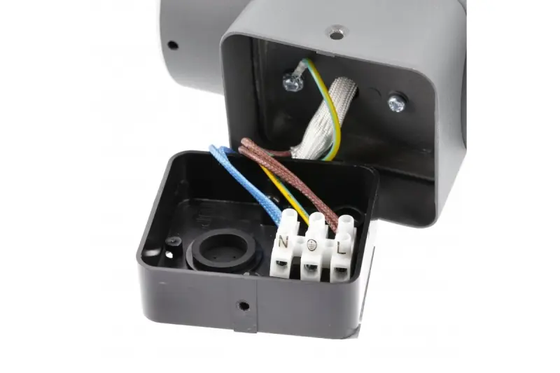 Осветление Corta осветителни уреди за градина, стенна лампа в антрацит за 2 светлинни източника 1289002