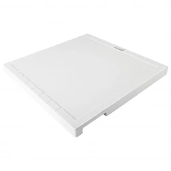 Aquadesign Unix Гранитен отцедник 35x35cm, бял 1208958212