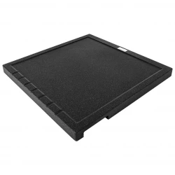 Aquadesign Unix Гранитен отцедник 35x35cm, черен 1208958214