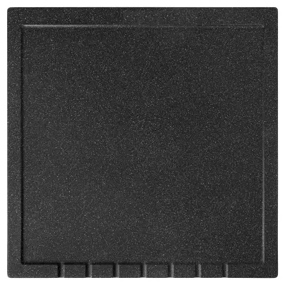 Aquadesign Unix Гранитен отцедник 35x35cm, черен 1208958214