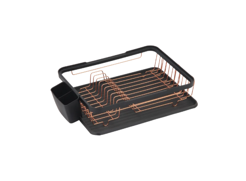 EPKA Черен/розово златен сушилник за съдове стомана 43.3x10.5x32cm 1208958247