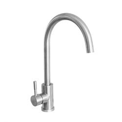 Ausmann Inox Round Кухненски смесител с въртящ се чучур, от неръждаема стомана 1208958308