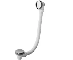 Waterrevolution баня прелив с натискане за отваряне PVD Light Gold 1208958402
