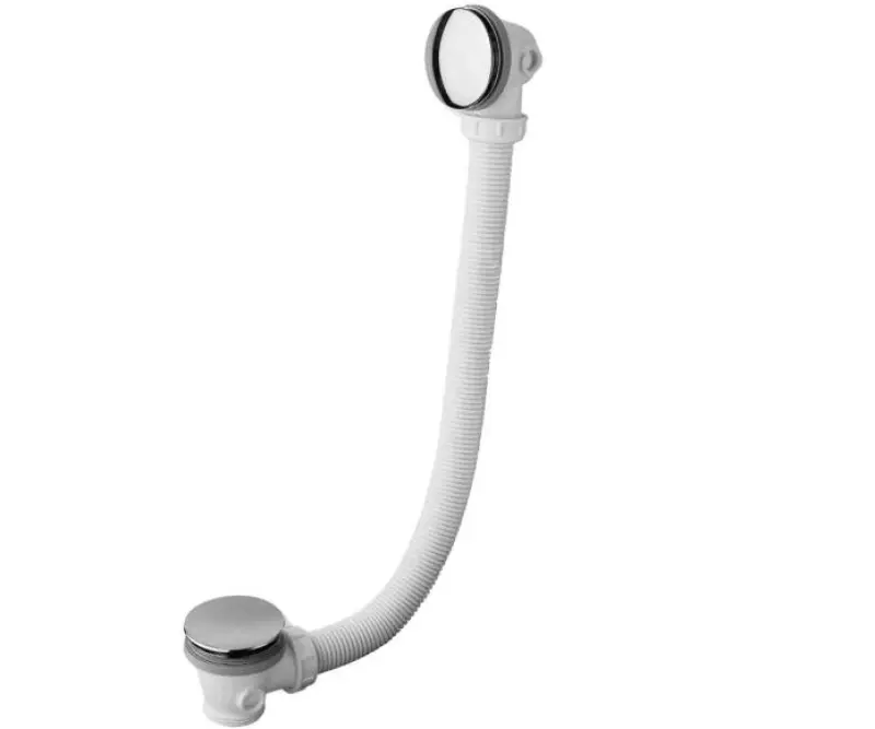 Waterrevolution баня прелив с натискане за отваряне PVD Light Gold 1208958402