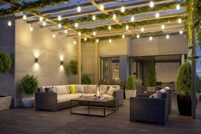 Decor Градинска гирлянда 10м AC220-240V 50-60Hz 10xE27 2x0 75мм 1208958646