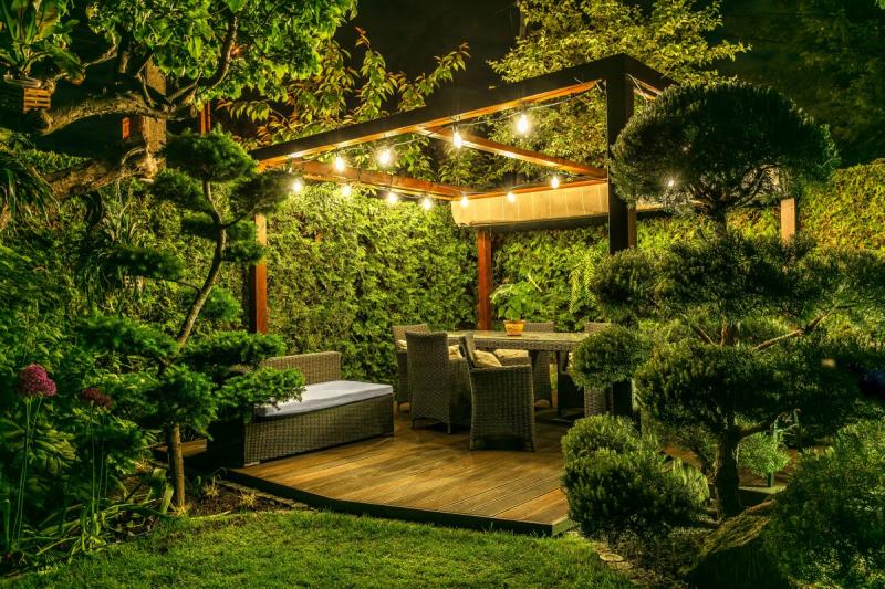 Decor Градинска гирлянда 7 5м AC220-240V 50-60Hz 10xE27 2x1 5мм 1208958647