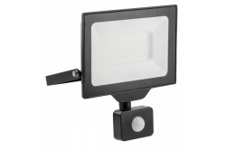G-TECH LED рефлектор с датчик за движение, 50W, 5000lm, AC220-240V, 50/60 Hz, PF>0,9, RA>80, IP65, 120°, 6000K, черен 1208959179