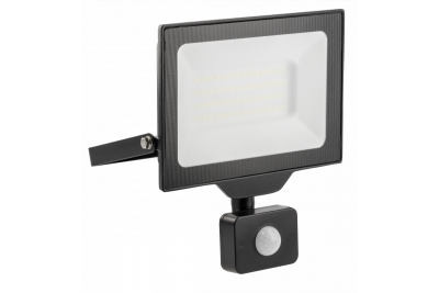 G-TECH LED рефлектор с датчик за движение, 50W, 5000lm, AC220-240V, 50/60 Hz, PF>0,9, RA>80, IP65, 120°, 6000K, черен 1208959179