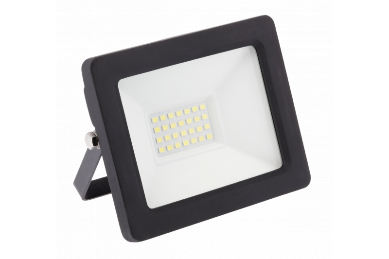 G-TECH LED прожектор 30W, 2400lm AC220-240V, 50/60 Hz, PF>0,9, RA>80, IP65, 120°, 6400K, черен 1208959191