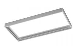 Рамка за повърхностен монтаж на LED панели 30x60cm (TYPU KING, PRINCE, INNOVO), без винтове, бяла 1208959230