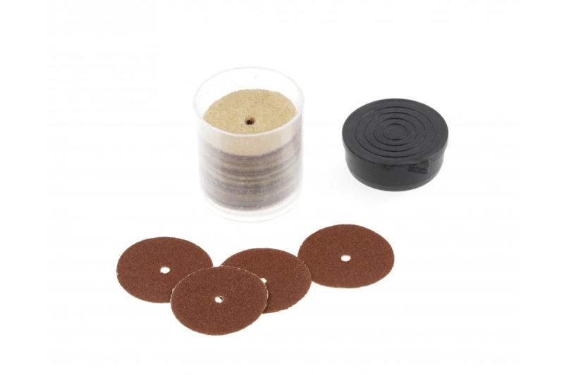 Hoegert Комплект от резервни аксесоари за мини шлайф 155 броя 1208960202