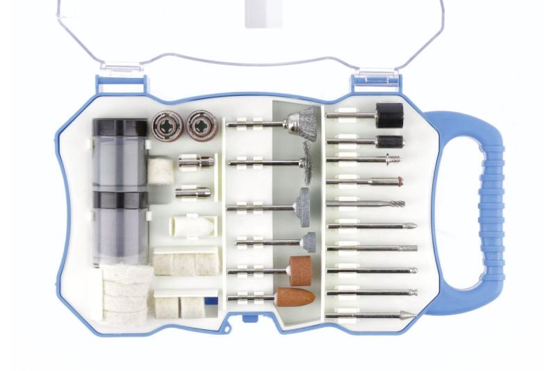 Hoegert Комплект от резервни аксесоари за мини шлайф 71 броя 1208960203