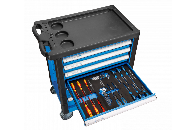 Hoegert Инструментален шкаф 171 броя 1208962011