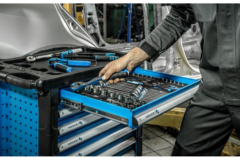 Hoegert Инструментален шкаф 252 елемента 1208962014