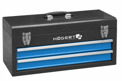 Hoegert Кантелева инструментална кутия с 2 чекмеджета 1208962024