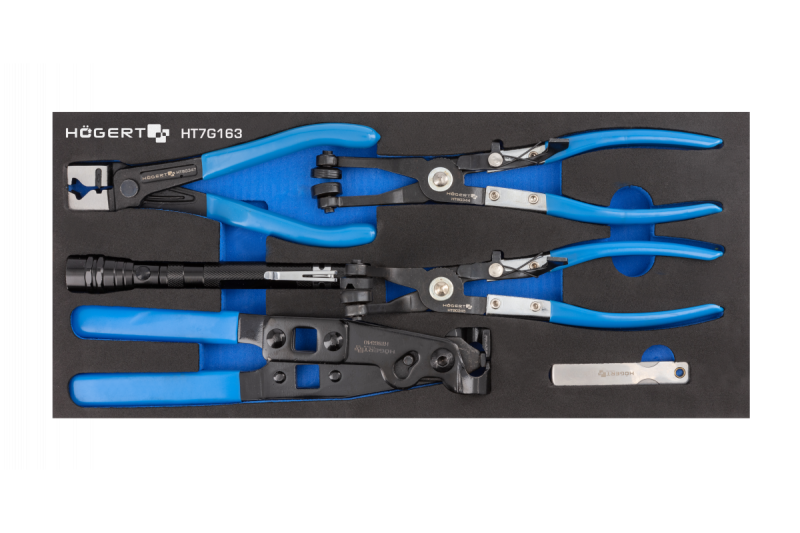 Hoegert Клещи за стягане на ленти 5 броя. 1208962069