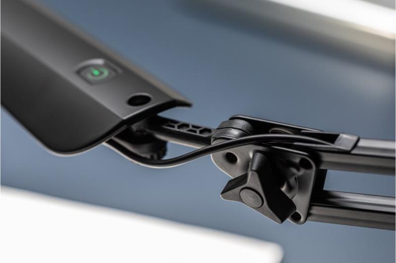 Decor На български: Настолна лампа Architecto 8W 600lm.AC220-240V 4000K PF>0 5 3 степенно затъмняване RA>80 Черна 1208962478