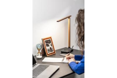 Decor Настолна лампа Bressi 8W 450lm AC220-240V 3-CCT Безжично зареждане USB PF>0 5 RA>80 Черна / Златна 1208962479