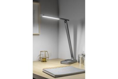 Decor Настолна лампа Bressi 8W 450lm AC220-240V 3-CCT Безжично зареждане USB PF>0 5 RA>80 Сива 1208962480