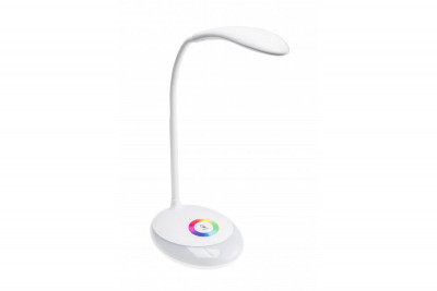 Decor Лампа за маса GALACTIC LED 3W 120lm 5V DC 4000K RGB основа USB зареждане бяло тяло 1208962483