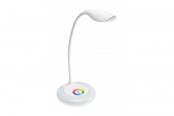 Decor Лампа за маса GALACTIC LED 5W 240lm 5V DC 4000K RGB основа USB зареждане бяло тяло 1208962485