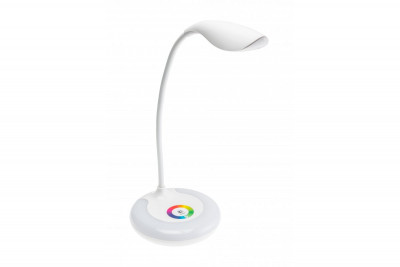 Decor Лампа за маса GALACTIC LED 5W 240lm 5V DC 4000K RGB основа USB зареждане бяло тяло 1208962485