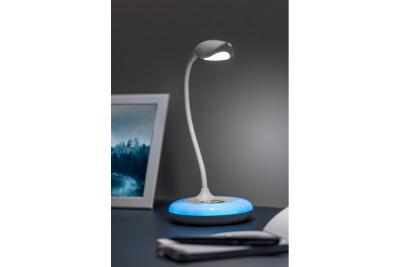 Decor Лампа за маса GALACTIC LED 5W 240lm 5V DC 4000K RGB основа USB зареждане бяло тяло 1208962485