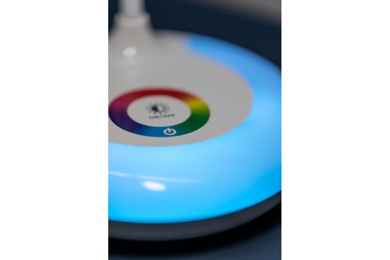 Decor Лампа за маса GALACTIC LED 5W 240lm 5V DC 4000K RGB основа USB зареждане бяло тяло 1208962485
