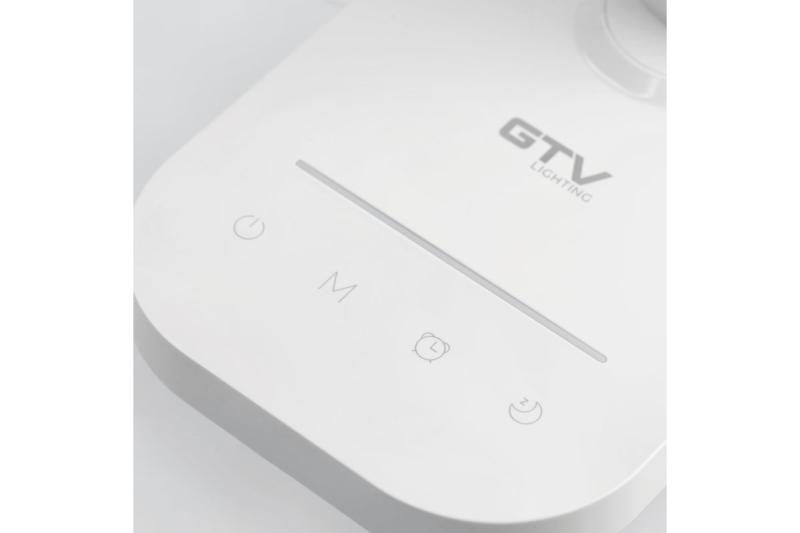 Decor Настолна лампа Gale 8 W 550lm AC220-240V 5-CCT 10 степенно затъмняване PF>0,5 RA>80 бяла 1208962486