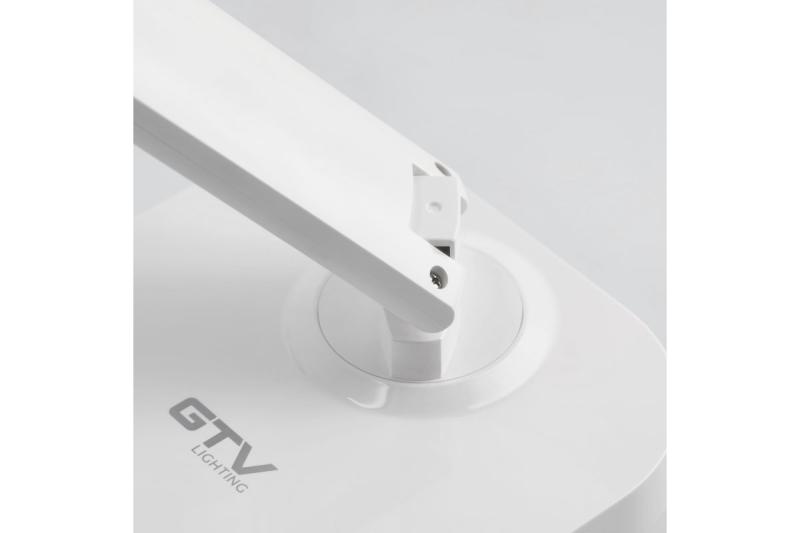 Decor Настолна лампа Gale 8 W 550lm AC220-240V 5-CCT 10 степенно затъмняване PF>0,5 RA>80 бяла 1208962486