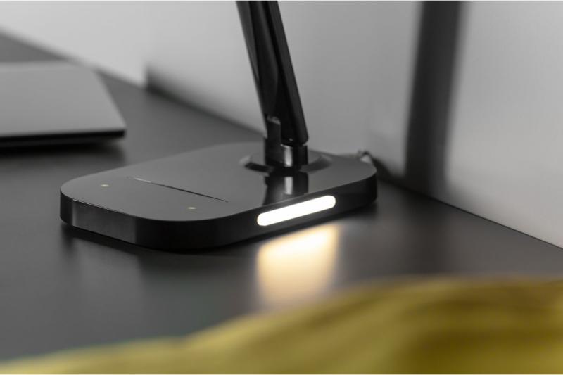 Decor Настолна лампа Gale 8 W 550lm AC220-240V 5-CCT 10 степенно затъмняване PF>0,5 RA>80 черна 1208962487