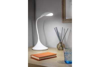 Decor Настолна лампа Halley 8 W 500 lm.AC220-240V 4000K PF>0 5 3 стъпково затъмняване PF>0 5 RA>80 бяла 1208962488