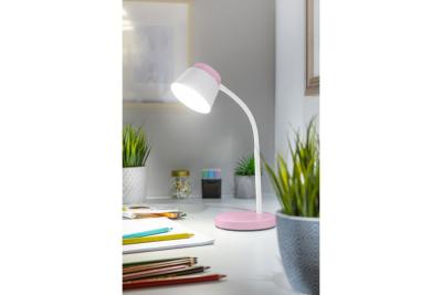 Decor На български: Настолна лампа Helin 6W 350lm AC220-240V 3-CCT PF> 0 5 RA>80 Розова 1208962492