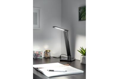 Decor HIKARI LED настолна лампа 6W 400lm AC220-240V 50/60Hz CCT черна 1208962495