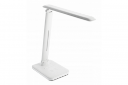 Decor ИЗУКА LED настолна лампа 6W 400lm AC220-240V 50/60Hz CCT индуктивно зарядно устройство бяло 1208962496