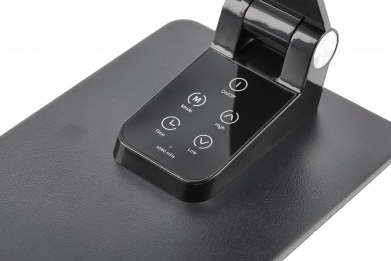 Decor На български: Настолна лампа Loneos 12W 700lm AC220-240V 3-CCT 5 степенно затъмняване RA>80 USB черна 1208962502