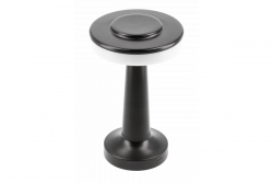 Decor Лампа за бюро Monum 3W 200lm DC 5V 1A 3000 K 3 градуса. Регулируема яркост. Батерия 1800 mAh, черна. 1208962504
