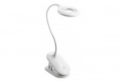 Decor Лампа за бюро RINGO 4W 200lm. DC5V 1A 3000K-6000K 3-CCT bat.1200 mAh Ra>80 димируема бяла. 1208962507