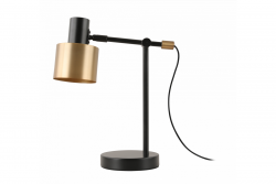 Decor Лампа за бюро SELVIA II 6072 макс. 250V 50/60Hz 1*E14 макс. 25 W диаметър 10 см IP20 златно/черно. 1208962516