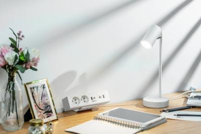 Decor Лампа за бюро ВЕНЕТО IP20 макс. 20W 1 x GU10 бяла 1208962520