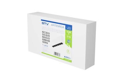 Decor LED осветител ARTEMIDA 15W 1420lm AC220-240V 50/60 Hz PF>0 9 Ra≥80 IP20 IK08 4000K 38° правоъгълен бял 1208962639
