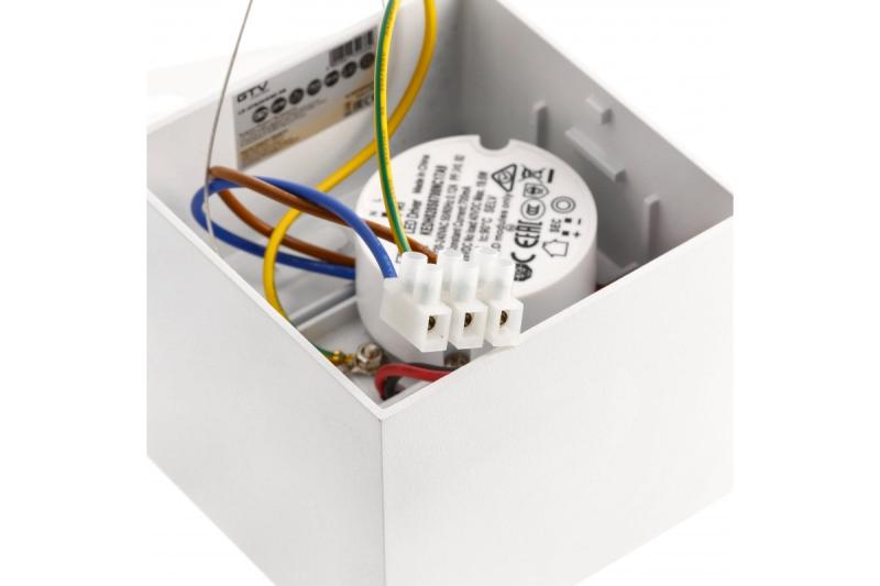 Decor LED осветител ARTEMIDA 20W 1920lm AC220-240V 50/60 Hz PF>0 9 Ra≥80 IP20 IK08 4000K 38° квадратно бяло 1208962641